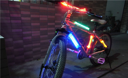 blue Bicycle Safety Light
