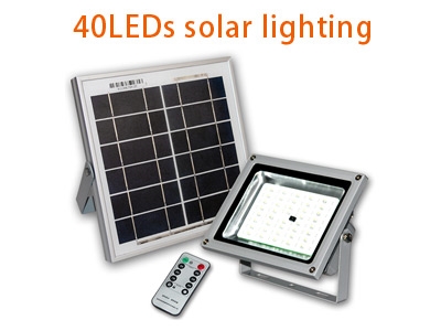 40LEDs Solar LED lighting