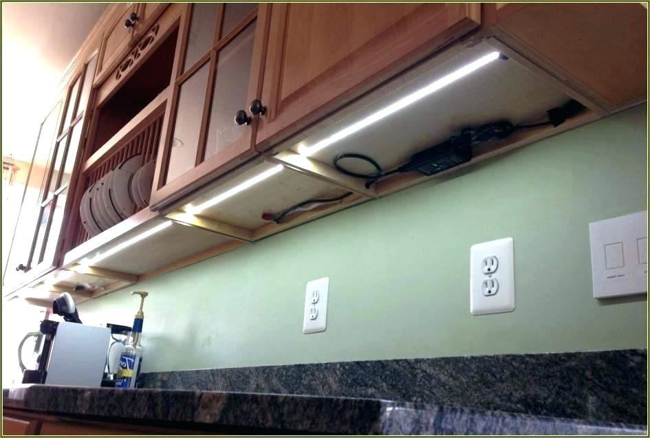 How To Install Under Cabinet Led Lighting Kitchen Installing Strip