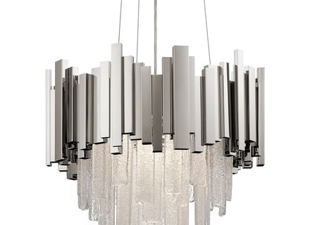 Elan Lighting Skyline Polished Nickel Led Pendant Light