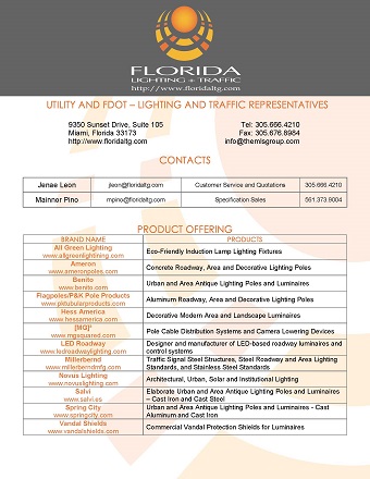 Bob Joyner Florida Lighting And Traffic Specialist